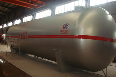 Inspektion von LPG-Lagertanks