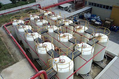 Industrial Gas Storage Tank Control Inspection